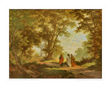 Robert Zund - The Journey to Emmaus Plakát