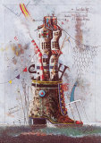 Haus-Schuh und Sonstiges Affiches par Rainer Hercks
