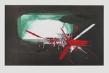 Composition, 1958 Impressão de peças de coleções por Georges Mathieu