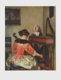 Le concert Posters par Gerard Terborch