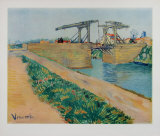 The Drawbridge at Arles Collectable Print by Vincent van Gogh
