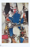 The Woman in Blue Samlertryk af Fernand Leger