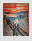 Der Schrei Poster von Edvard Munch