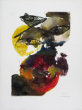 Vulkanisch Sammlerdrucke von Ernst  Wilhelm Nay
