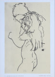 Mother and Child, 1918 Affiches par Egon Schiele
