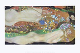 Serpientes acuáticas II, 1904-07 Póster por Gustav Klimt Serpientes acuáticas II, 1904-07 Póster por Gustav Klimt