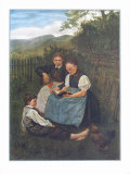 Tarde de verano Láminas por Hans Thoma Tarde de verano Láminas por Hans Thoma