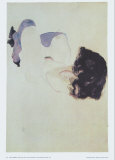 Nude with Purple Stockings, 1912 Posters par Egon Schiele