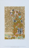 El abrazo Lámina por Gustav Klimt
