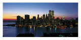 New York Skyline, Graphics Póster por Richard Berenholtz New York Skyline, Graphics Póster por Richard Berenholtz