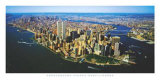 Aerial View of Manhattan Posters by Steven Hans Lindner
