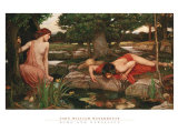 Echo and Narcissus Plakater af John William Waterhouse Echo and Narcissus Plakater af John William Waterhouse