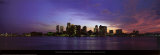 Boston - Harbor and Skyline Láminas por Walter Bibikow