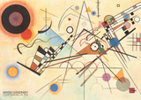 Composition VIII, vers 1923 Posters par Wassily Kandinsky