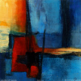 Abstract Night Affiche par Bea Danckaert