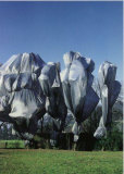 Wrapped Trees No. 12 Prints by Christo 