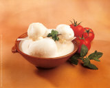 Mozzarella Kunstdruck von Riccardo Marcialis