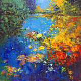 Idyll I Prints by Rhanavardkar Madjid