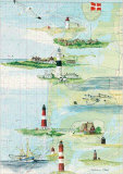 Sylt und Amrum Poster by Katharina Noack