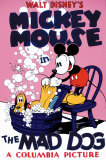 Mickey Mouse in The Mad Dog Serigraph