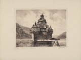 Wasserburg Pfalz Bei Kaub Collectable Print by Bruck Wasserburg Pfalz Bei Kaub Collectable Print by Bruck