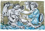 Composition Mythologique III Limited Edition by Hans Erni