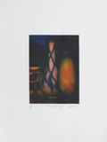 Vase Rouge et Jaune Limited Edition by Laurent Schkolnyk