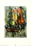 Ruhende Boote Collectable Print by Heino Breilmann Ruhende Boote Collectable Print by Heino Breilmann