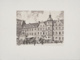 Duesseldorfer Markt und Jan Wellem Collectable Print by Bruck