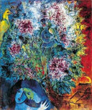 Evening Enchantment Collectable Print by Marc Chagall
