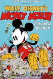 Mickey Mouse in Gulliver Mickey Serigraph