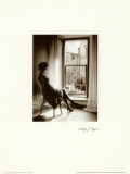 Reminiscing in the Window II Art by Lesley G. Aggar