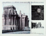 Reichstag I - Signed Limitierte Auflage von Christo 