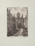 Danzig - Frauengasse Collectable Print by Bruck 