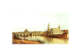 Dresden Elbufer Poster av Bernardo Belotto Dresden Elbufer Poster av Bernardo Belotto