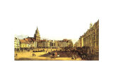 Dresden Altmarkt Posters by Canaletto 