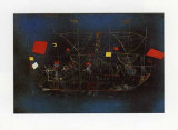 Abenteuer-Schiff Poster by Paul Klee