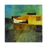 Near Assisi Poster by K. H. Grob