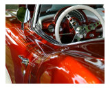 Red Corvette Photographic Print by Jim Cihula