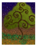 Tribute to Klimt:  Tree of Life Photographic Print by Oliver Grey