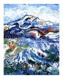 Mt Rainier Lámina giclée por Leone Ardo Mt Rainier Lámina giclée por Leone Ardo