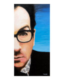 Elvis Costello Giclee Print by Karen Yee