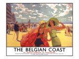 The Belgian Coast Giclee Print by Arthur C Michael