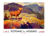 Scotland for Holidays Giclee Print by W. Smithson Broadhead