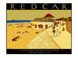 Redcar Giclee Print by A E Martin