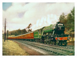 Royal Lancer LNER 4-6-2 steam locomotive, circa 1930 Giclee Print by F Moore