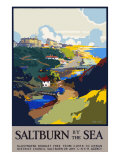 Saltburn-by-the-Sea Giclee Print by Frank Mason