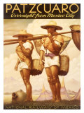 Patzcuaro Mexico Railway Giclee Print