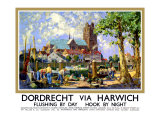 Dordrecht via Harwich Giclee Print