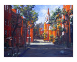 Sunday on Mt. Vernon Street Giclee Print by Christian Brunner